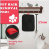 Two Sets of Pet Depilation Gloves | Gentle Silicone Bristles, Anti-Slip Grip | For Cats/Dogs (Long/Short Hair), Bathing & Grooming | Ideal for Shedding Season, Pet Birthday Gifts, New Pet Prep - Image 2