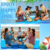 Ultra-Large Beach Blanket Sand-Resistant Waterproof Beach Mat | 8x10FT for 4-6 People, Quick-Dry & Lightweight | For Beach Trips, Picnics, Camping, Pool Parties | Ideal for Summer Vacations, Family Holidays, Beach Weddings - Image 6