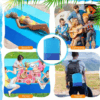 Ultra-Large Beach Blanket Sand-Resistant Waterproof Beach Mat | 8x10FT for 4-6 People, Quick-Dry & Lightweight | For Beach Trips, Picnics, Camping, Pool Parties | Ideal for Summer Vacations, Family Holidays, Beach Weddings - Image 3