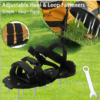 Adjustable Grass Cleats for Garden Lawns (Shoes Not Included) | Anti-Slip Steel Tines, Universal Fit for Sneakers/Boots | For Lawn Mowing, Gardening, Turf Maintenance | Ideal for Spring Planting, Summer Lawn Care, Fall Yard Cleanup - Image 4
