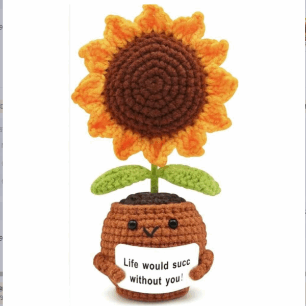 All-Inclusive Creative DIY Hand-Knitted Flower Set | 5 Flower Patterns + Premium Yarn + Step-by-Step Guide | For Home Decor, Gift Making, Craft Projects | Ideal for Mother’s Day, Christmas, Birthday Gifts