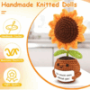 All-Inclusive Creative DIY Hand-Knitted Flower Set | 5 Flower Patterns + Premium Yarn + Step-by-Step Guide | For Home Decor, Gift Making, Craft Projects | Ideal for Mother’s Day, Christmas, Birthday Gifts - Image 3