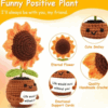 All-Inclusive Creative DIY Hand-Knitted Flower Set | 5 Flower Patterns + Premium Yarn + Step-by-Step Guide | For Home Decor, Gift Making, Craft Projects | Ideal for Mother’s Day, Christmas, Birthday Gifts - Image 2