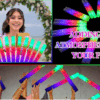 50 PCS LED Foam Sticks Party Supplies with 3 Modes Colorful Flashing - Image 4