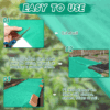 Plant Frost Protection Cover - Heavy-Duty Waterproof Fabric | Protects Shrubs, Flowers & Vegetables from Freezing Temperatures - Image 2