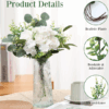 50 Pieces Artificial Decorative Flowers - Realistic Silk Petals | Ideal for Vases, Weddings, Home & Party Decor - Image 7