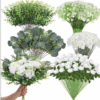 50 Pieces Artificial Decorative Flowers - Realistic Silk Petals | Ideal for Vases, Weddings, Home & Party Decor - Image 6