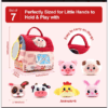 Baby Sensory Plush Toys - Soft Rattle & Crinkle Textures | Stimulate Sight, Touch for 0-12 Months Infants - Image 2