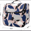 Portable Travel Toiletry & Makeup Bag - Water-Resistant Fabric | Spacious Pockets for Cosmetics, Toiletries - Image 3