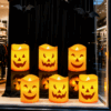 (6-Piece Set) Halloween Flameless Electronic Candles | 3D Flickering Flame, Remote & Timer | Spooky Atmosphere Decor - Image 3