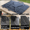 Foldable Stainless Steel Trough-Type Barbecue Grill | Portable for Camping, Picnics & Backyards - Image 5