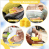 8-Piece Multi-Purpose Microfiber Cleaning Pads | Lint-Free, Washable | For Home, Car & Office Surfaces - Image 3