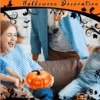 2-Piece Halloween Pumpkin Tray Set | Bamboo Candy/Snack Holders | Trick-or-Treat & Party Decor - Image 3