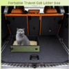 3-Piece Portable Foldable Cat Litter Container | Waterproof, Leak-Proof | Travel & Home Use - Image 3