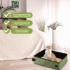 3-Piece Portable Foldable Cat Litter Container | Waterproof, Leak-Proof | Travel & Home Use - Image 2
