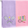 2-Piece Tennis Towel Set | Fun Embroidery | Soft Absorbent, Tennis Lover Gift - Image 7