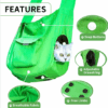 Portable Pet Crossbody Bag | Breathable Mesh, Adjustable Strap | Outdoor/Travel Use - Image 4
