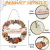 Halloween Wooden Hanging Front Door Sign | Spooky-Cute Design | Weather-Resistant Decor - Image 10