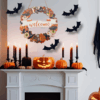 Halloween Wooden Hanging Front Door Sign | Spooky-Cute Design | Weather-Resistant Decor - Image 8