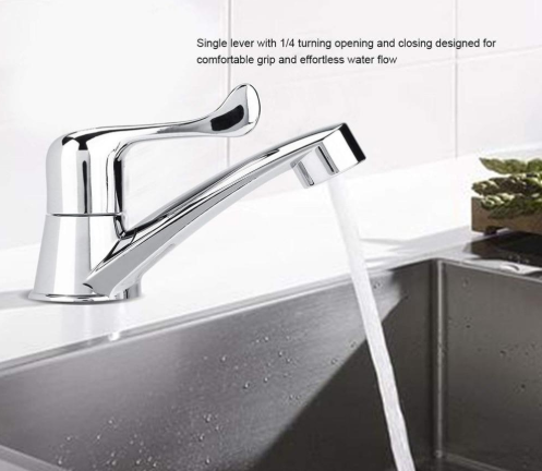 Single cold water faucet, ABS plastic single cold water faucet (tail G 1/2)